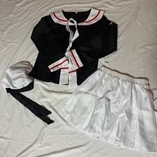 Cardcaptor Sakura Cosplay Uniform L Winter School Dress Used Size 6.9 Japan