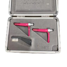 Ortofon Concorde Twin Scratch DJ Cartridge Pair Integrated Headshell