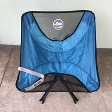 CLIQ ClassiQ 1.0 Beach Camping Chair Portable Blue Breathable Folding