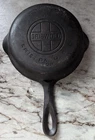 Griswold No 4 Large Block logo Cast Iron Skillet Pan Erie PA 702