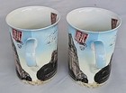 Set of 2, Stechcol, Paris, Notre Dame,  Coffee Cups, Gracie Bone China. — photo 4