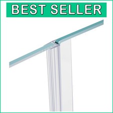 Sleek 78" Shower Door Seal Strip for Frameless Glass - Water Splash Guard