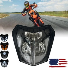 For KTM EXC XCW 250 350 450 500 2017-2021 LED Headlight Assembly DRL Turn Signal