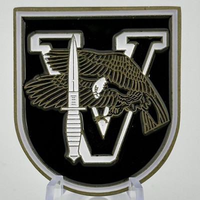 #ad 5th SFG A Challenge Coin Task Force Dagger V De Oppresso Liber $89.99