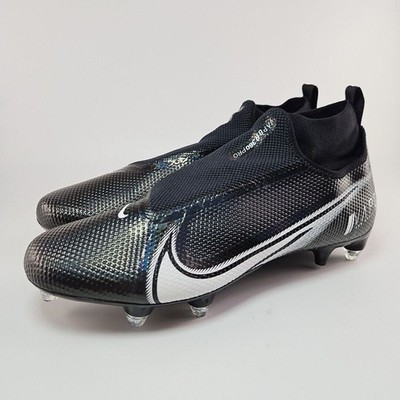 Nike Vapor Edge Pro 360 Black Detachable Football Cleats CZ5574-001 Men's Sz 14