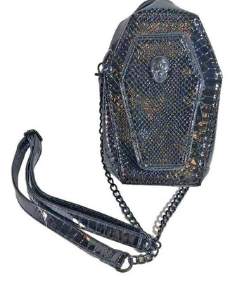 Coffin Mini Crossbody Skull Purse Kreepsville 666