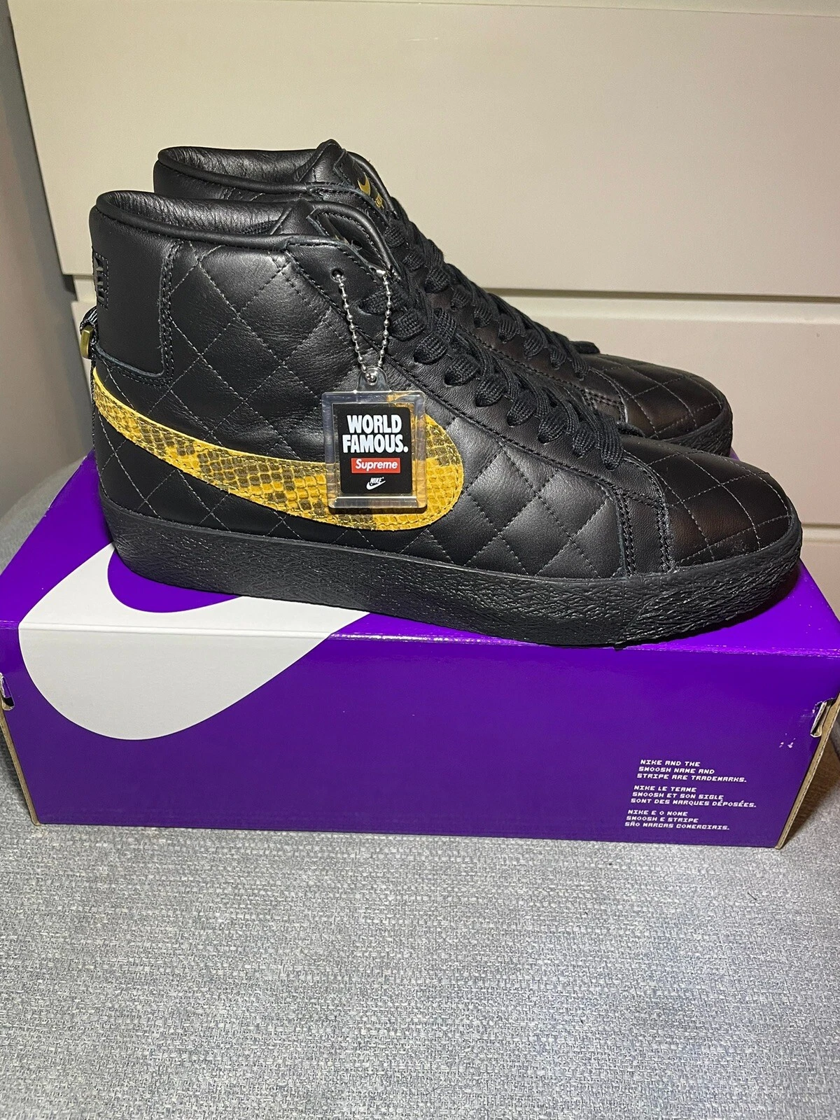 Blazer Supreme Uk7 noir