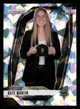 2024 Panini Prizm WNBA - Kate Martin Cracked Ice RC Rookie #148 Las Vegas Aces