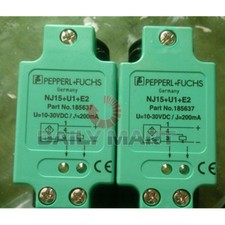 New Pepperl Fuchs NJ15 U1 E2 15mm Flush Inductive Proximity Switch Sensor