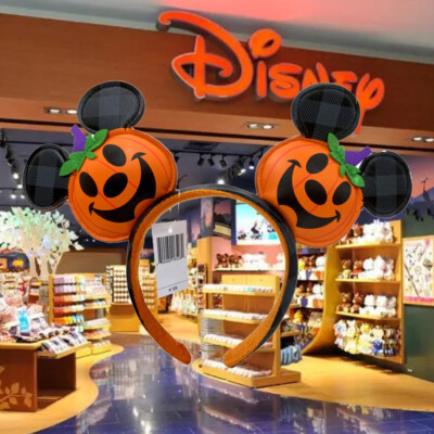 Limited Pumpkin Halloween Jack O' Lantern Disney-Parks Ears