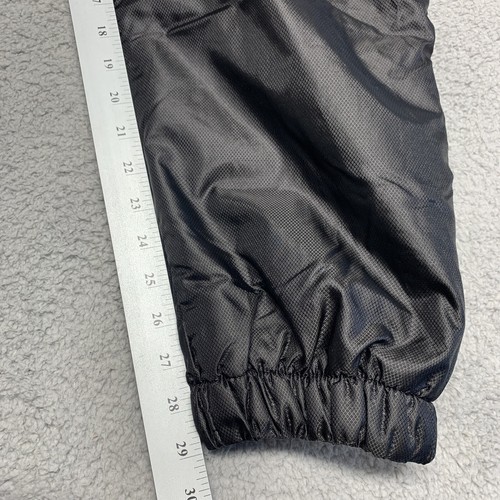 Hot Music Ski Pants Men L Black Snowboard Nylon Unisex Elastic Waist Lined 28x30 - Picture 5 of 12