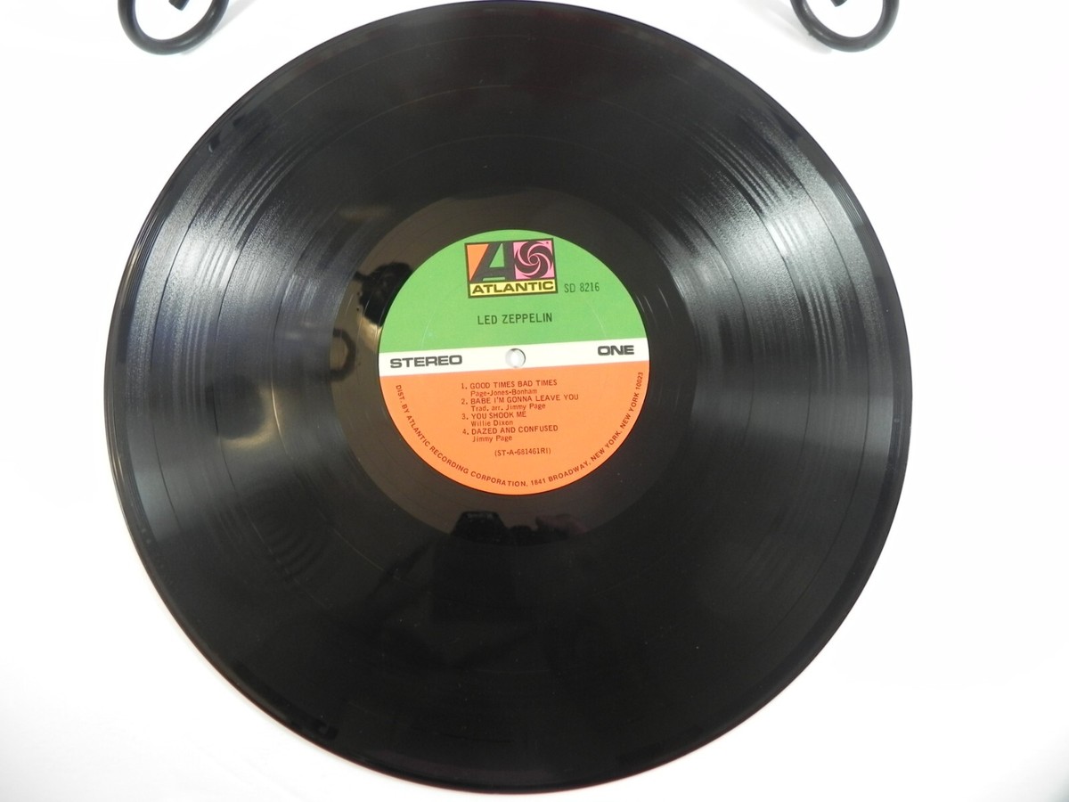 LED ZEPPELIN S/T DEBUT FIRST RECORD ALBUM LP ORIG ATLANTIC