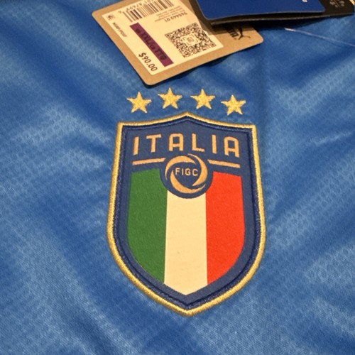 2022-23 Herren Puma Italien Nationalmannschaft Home Fußball Trikot XXL 2XL Italia - Bild 7 von 13