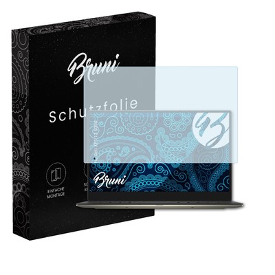 Bruni 2x Folie für Dell XPS 13 9350 Schutzfolie Displayschutzfolie