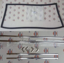 Datsun Nissan 1200 B120 B110 front windshield moulding & weatherstrip Genuine