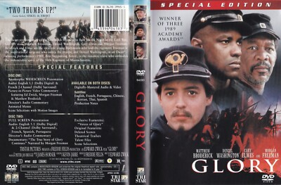 Glory (Widescreen/Fullscreen DVD, 2001, Special Edition, 2-Disc