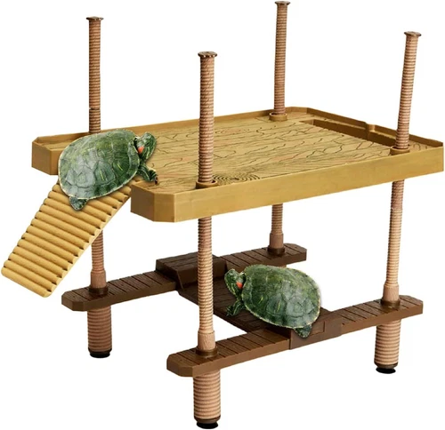 Schildkröten Aquarium Plattform aquatische Reptilien SonnenplattformSchwimmfähig - Bild 5 von 12