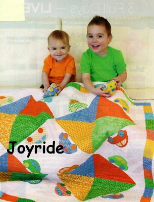Nine Patch Applique Quilt Pattern Pieced//Applique SH