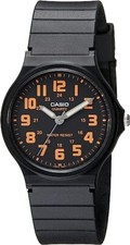 Casio MQ71-4B Men's Classic Analog Black Resin Band Watch