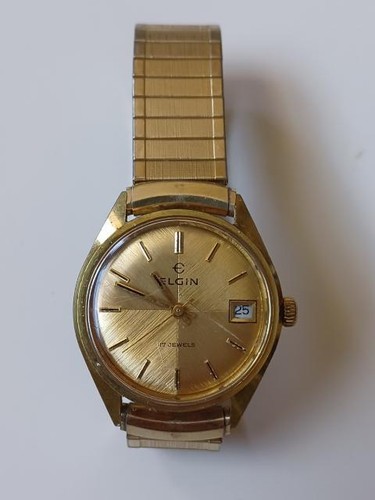 Vintage / Beautiful - ELGIN 17 Jewels Men Watch! - Picture 2 of 7