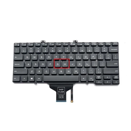 New Keyboard Backlit  For Dell Latitude 5400 5401 5410 5411