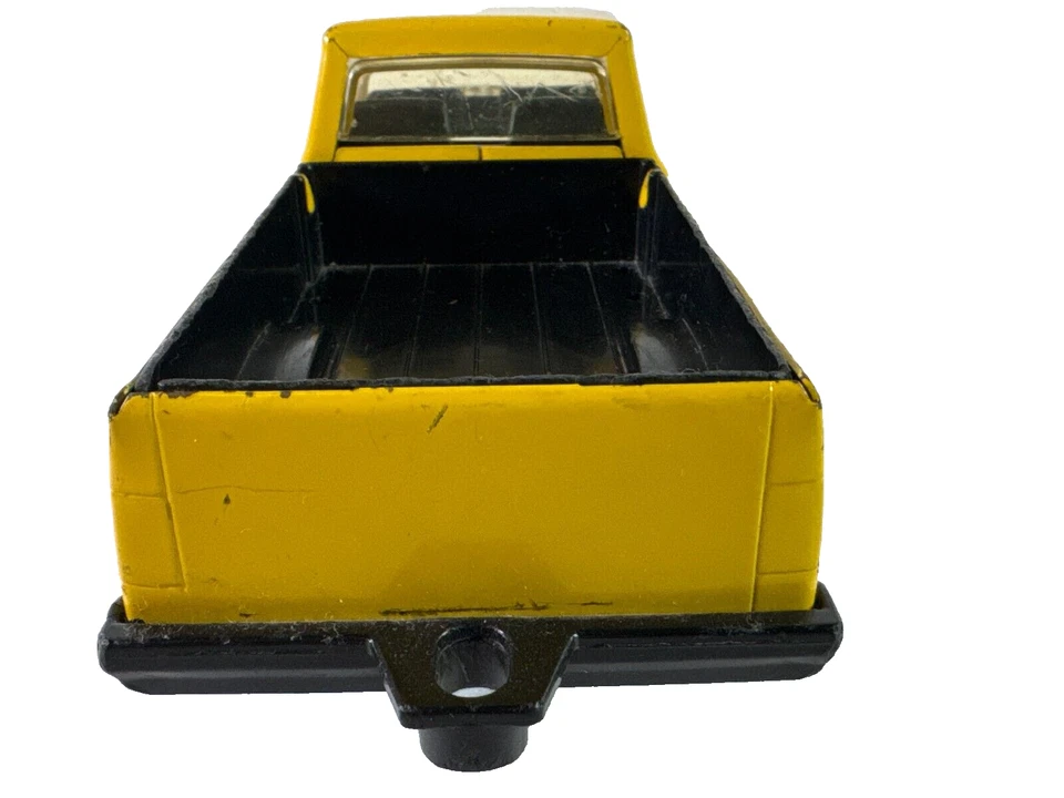 Vintage Tonka Racing Team Pickup Truck Yellow Blue Steel Made in USA Diecast Toy - Image 4 of 4