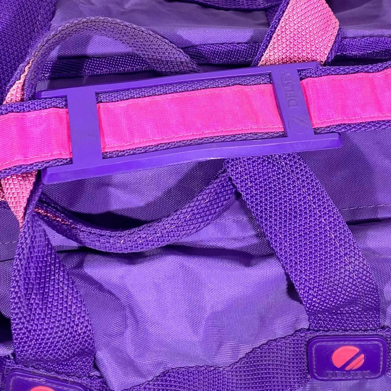 Mini Sac De Sport / Duffle Bag Violet Vintage 90’s Delsey Paris eBay