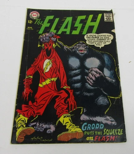 VTG DC Comics The Flash #172 August 1967