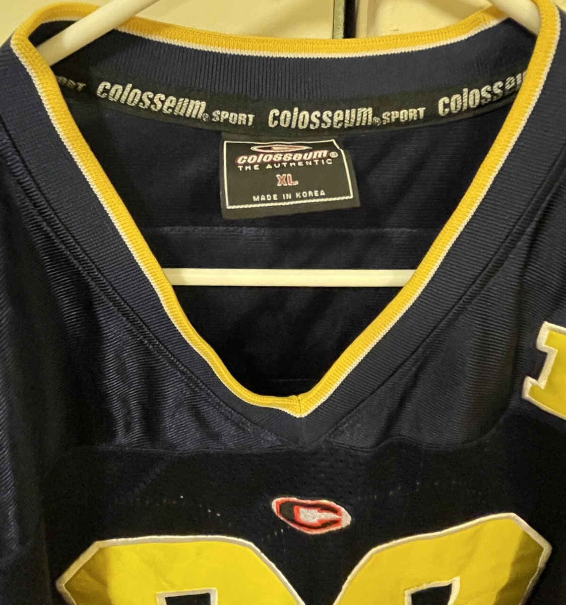 Colosseum Athletics NCAA Michigan Football 32 Jersey Size XL Navy