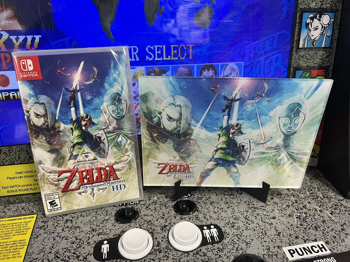selda様 リクエスト 3点 まとめ商品 Nintendo Rewards Plaque + Switch The Legend of Zelda Skyward Sword
