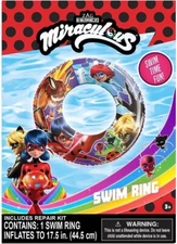 Miraculous Ladybug Swim Ring Inflates to 17.5"