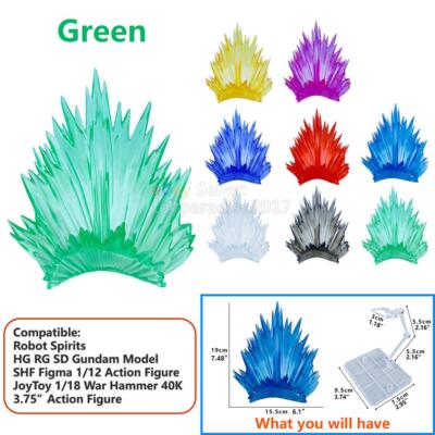 For Tamashii Dragon Ball 1/12 Action SHF Figure Energy Aura Effect Stand Holder