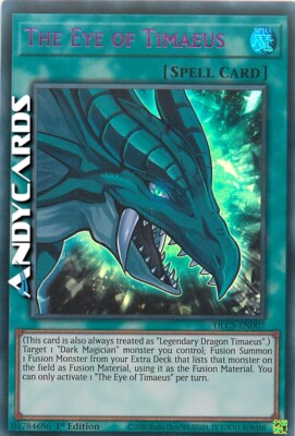THE EYE OF TIMAEUS   (Das Auge des Timaeus)   Ultra R Purple   DLCS EN007   1Ed