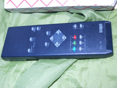 original Seleco RC 1100 CRT Projektor Fernbedienung für SDG 700 790 & 900 - Bild 2 von 5