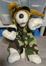 Build A Bear Plush Stuffed Hunting Military Puppy Dog In Camouflage Camo Outfit