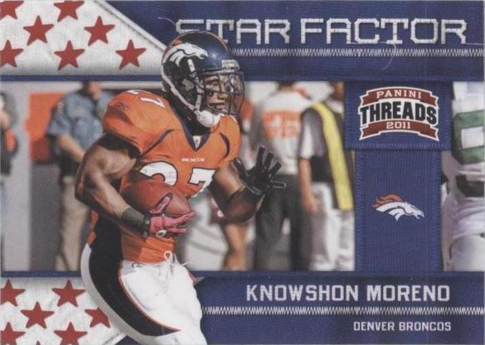 2011 Panini Threads Knowshon Moreno #16 - 1 of 2