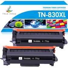 2PK TN830XL Toner Compatible for Brother TN830 XL DCP-L2647DW HL-L2405W L2460DW