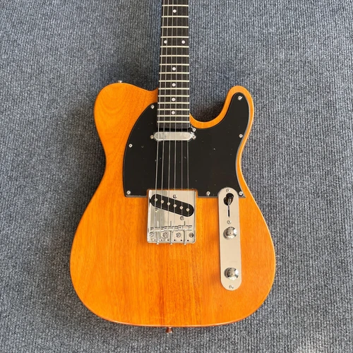 TL Electric Guitar, Maple Neck, Natural Gloss Finish, Rosewood Fingerboard