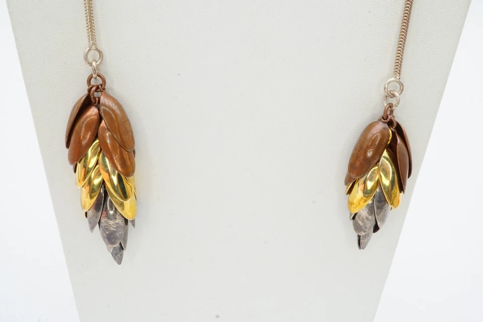 Collar Robert Lee Morris RLM Studio Plata de Ley 925 Cobre Latón 26" Foto 2 de 4