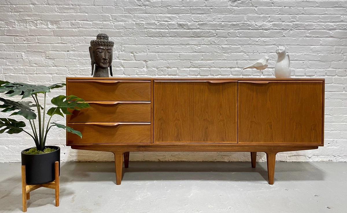 Mid century outlet sideboard ebay