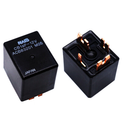 CB1-12V ACB13201 12VDC 40A Plug in Mini-ISO Automotive Relay Headlights, Cell Motors, A/C, ABS CB1-12V ACB13201 12VDC 40A Plug in Mini-ISO Automotive Relay Headlights, Cell Motors, A/C, ABS