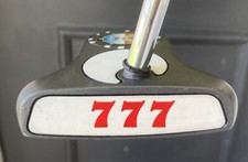 Wild Card Golf High Roller Ace King 35" RH Mallet Putter Steel Shaft “777” Face