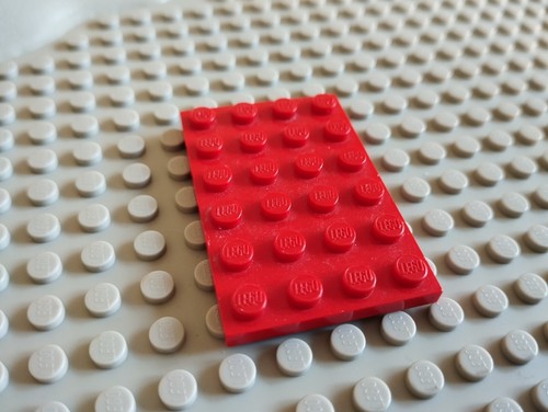 Lego Vintage Plates 4x4 4x6 4x8 4x10 4x12 Light grey blue black etc - Picture 16 of 60