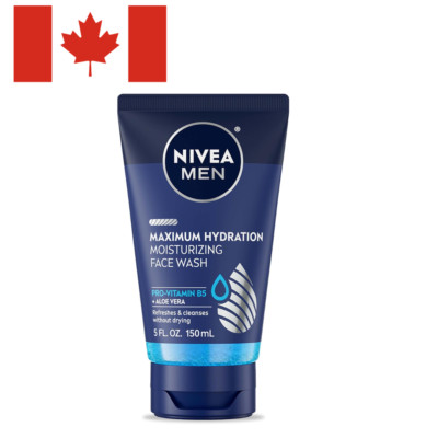 NIVEA MEN Protect & Care Refreshing Face Wash 150ml - Pro-Vitamin B5 & Aloe Vera