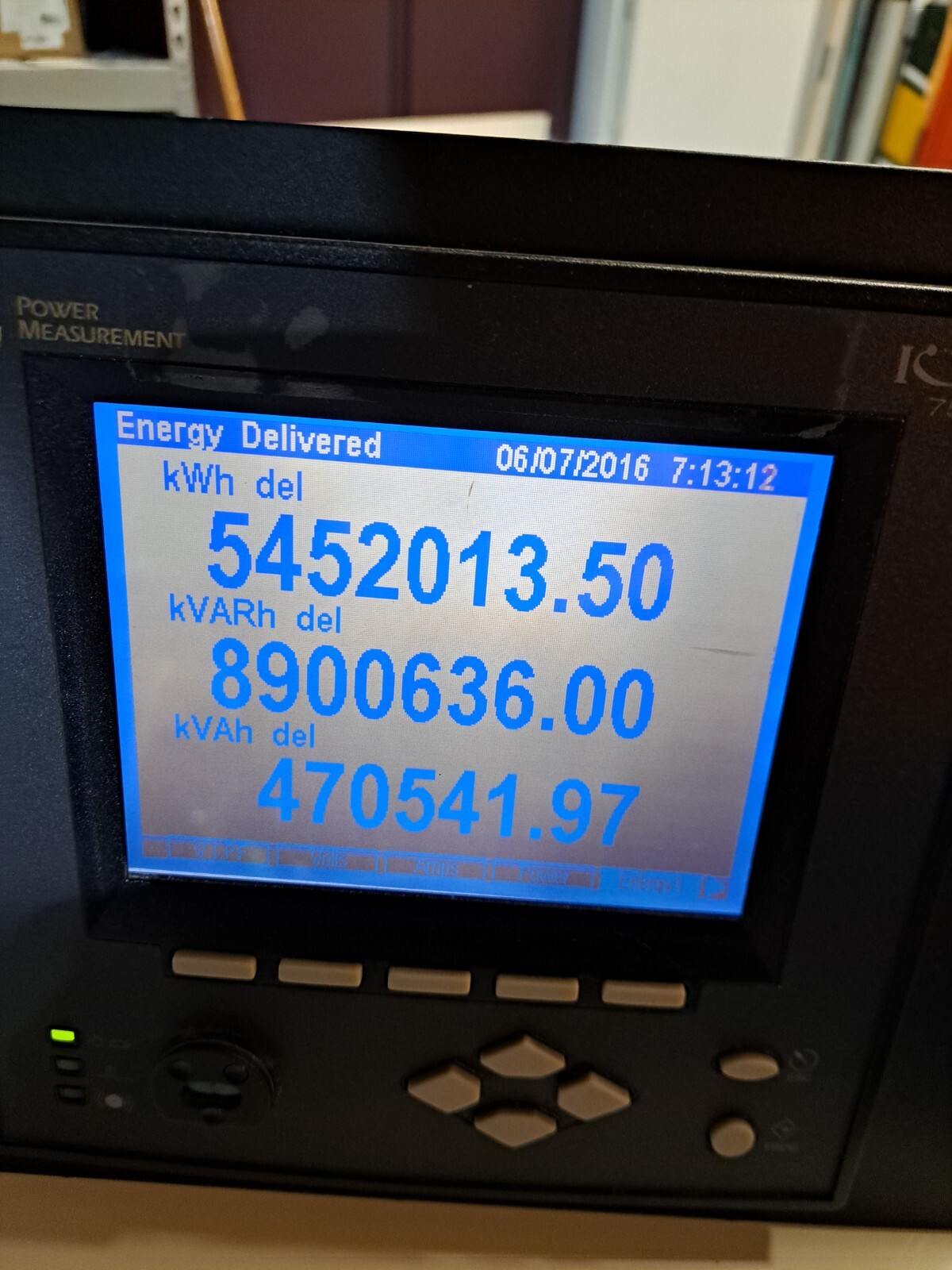 Power Measurement ION Model 7550 Power logic Analyzer 