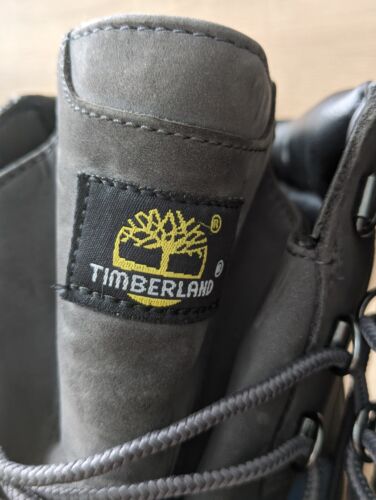 Timberland 6" Field Boots Herren Größe 11 Wasserdicht Nubuk Grau Blau A5PWC A7846 - Bild 6 von 24