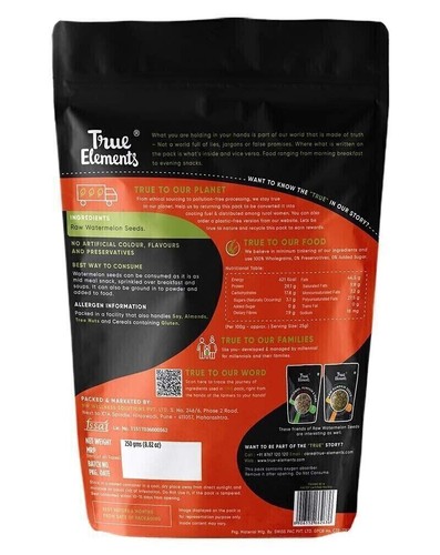 Watermelon Seeds 250g - High in Protein | Raw Watermelon Seeds for Eating Pack - Picture 2 of 6