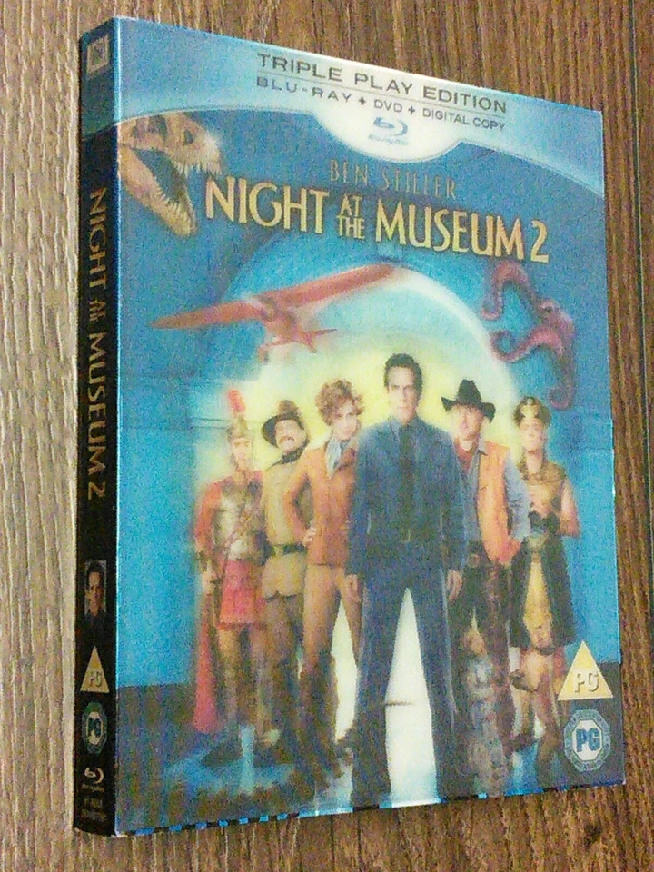Sale ONLY Renticular Slipcover for movie 'Night at the Museum2' 2009 no Disc - Image 3 of 4