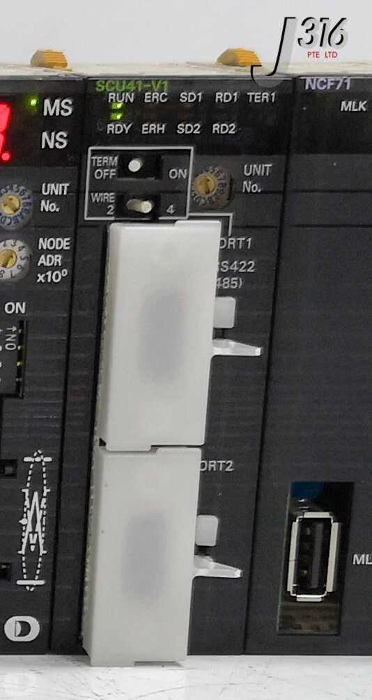かい 25387 OMRON SERIAL COMMUNICATION UNIT CJ1W-SCU41-V1 | eBay