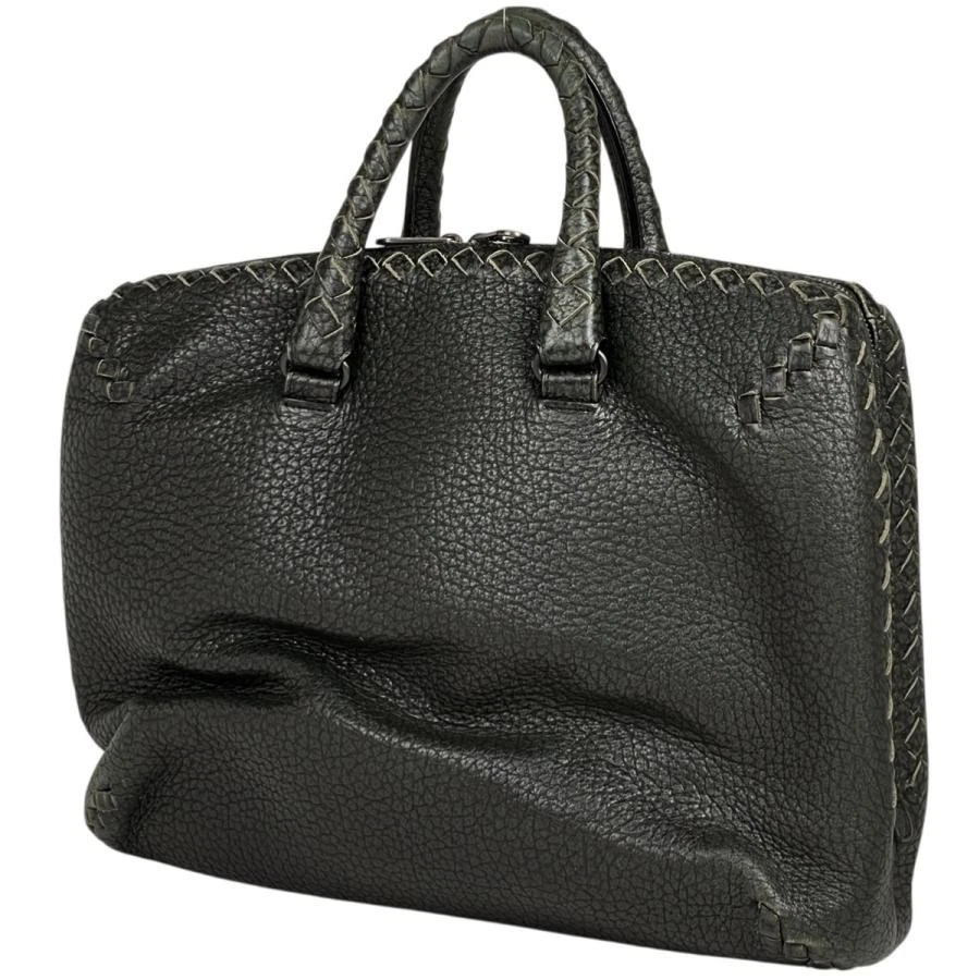 Bottega Veneta — Bottega Veneta Intrecciato Leather Green Handbag 221504 #BS1812